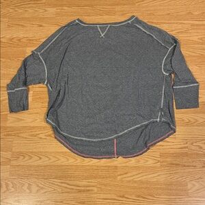 FP Movement by Free People Charcoal Long Sleeve Tee